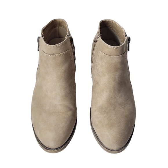Maurices Shoes - Maurices Tan Side Zip Booties